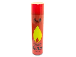 Газ для зажигалок S&B  300ml   / 24 (спец. для зажигалок ТУРБО)