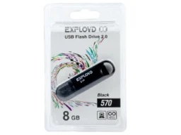 USB  8GB  Exployd  570  чёрный