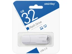 USB  32GB  Smart Buy  Clue  белый