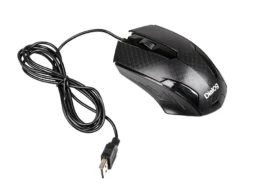 Мышь DIALOG Pointer Optical MOP-07U, черная, USB, проводная, 3 кн., + колесо прокрутки (1/100)
