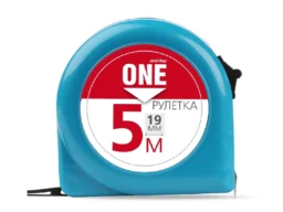 Рулетка SMARTBUY измерительная, 5мх19мм, пластиковый корпус, фиксатор, усиленный зацеп (1/120)