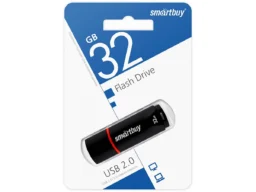 USB  32GB  Smart Buy  Crown  чёрный