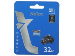 MicroSD  32GB  Netac  P500  Standard  Class 10  UHS-I (90 Mb/s) без адаптера