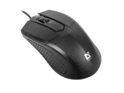 Мышь DEFENDER Optimum MB-270, черный, USB, проводная, 3 кнопки,1000 dpi(1/40)
