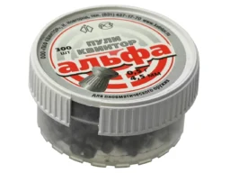 Пневмат. Пули для певм.  АЛЬФА  0,5гр.  банка 300шт.