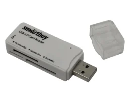 Картридер Smartbuy (SBR-749-W), белый
