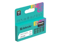 Элемент питания DEFENDER LR03 ААА PowerPulse BL10  (10/200)